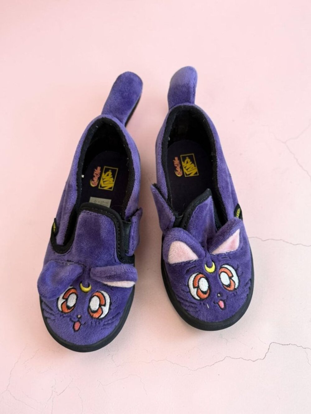 VANS x Sailor Moon Toddler Luna Slip On Sneakers Size 9